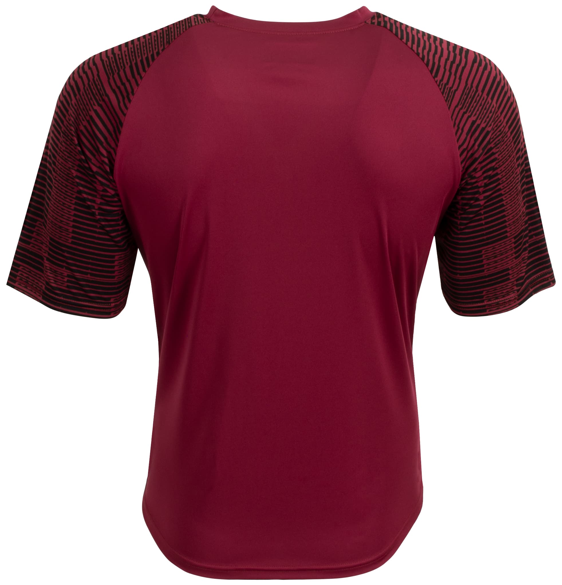 A4 Youth Attacker Soccer Jersey - CARDINAL/BLACK - back