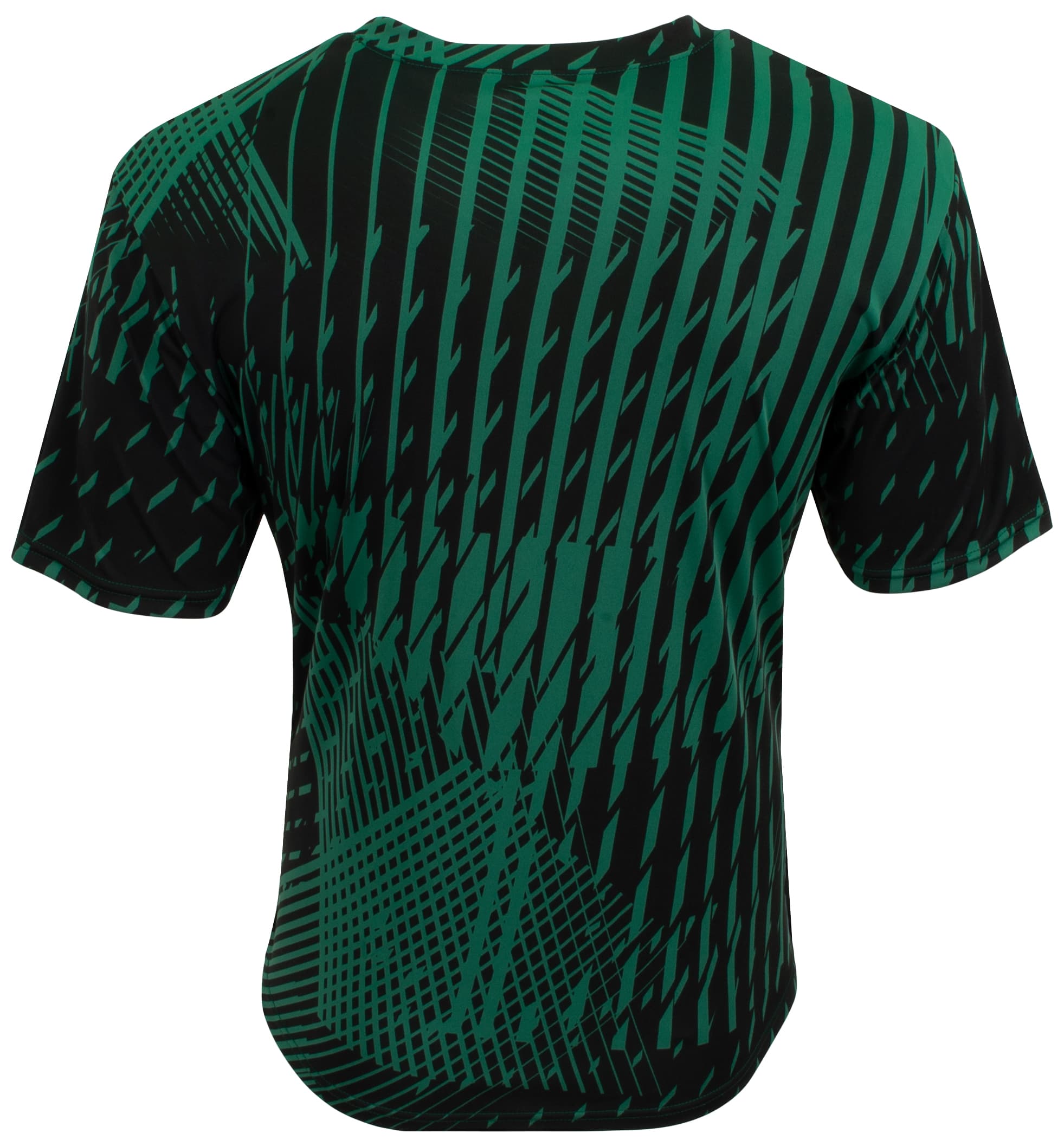 A4 Youth Ricochet Soccer Jersey - FOREST/BLACK - back