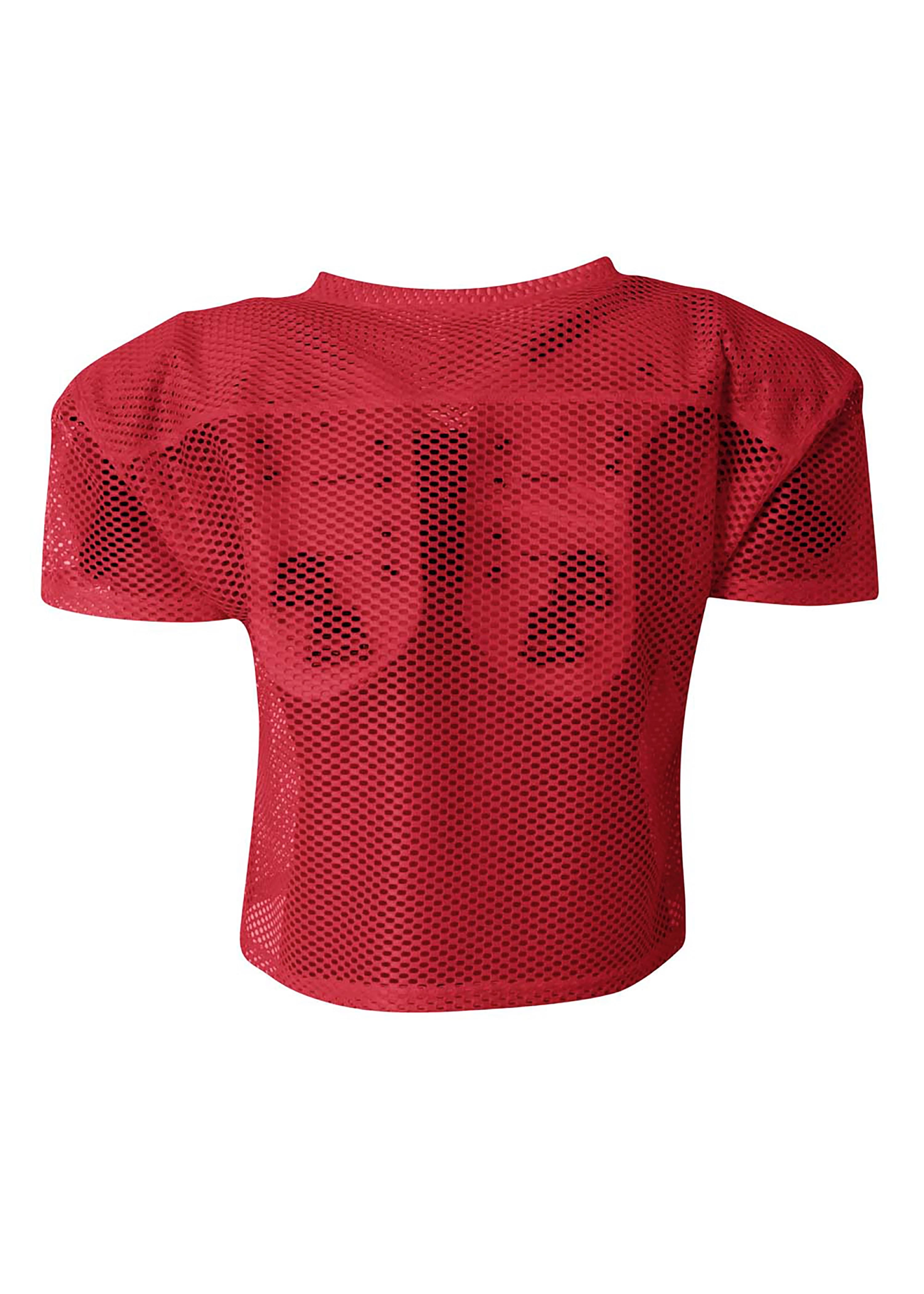 A4 All Porthole Practice Jersey - CARDINAL - back