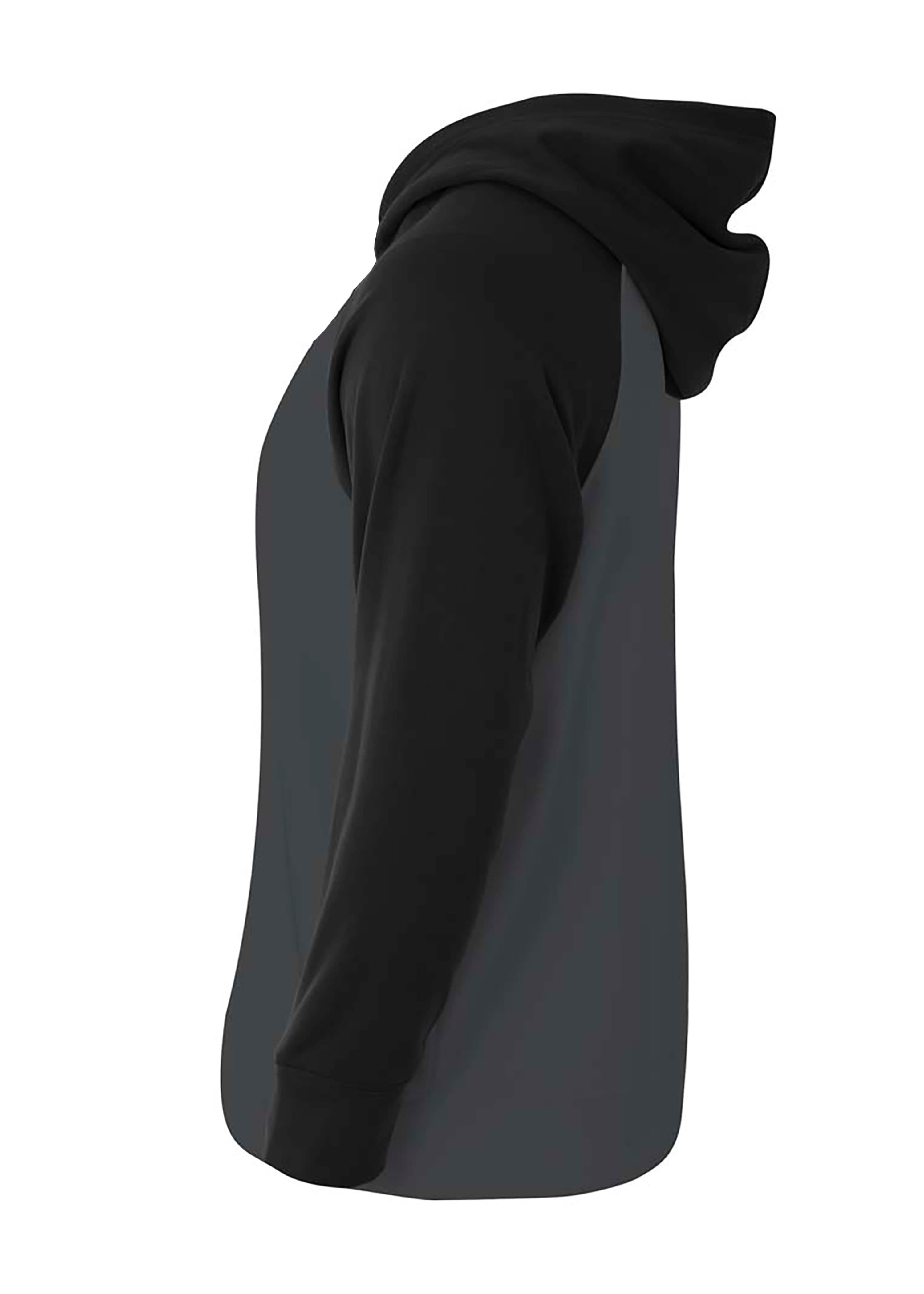 A4 Color Block Tech Fleece Hoodie - GRAPHITE/BLACK - side