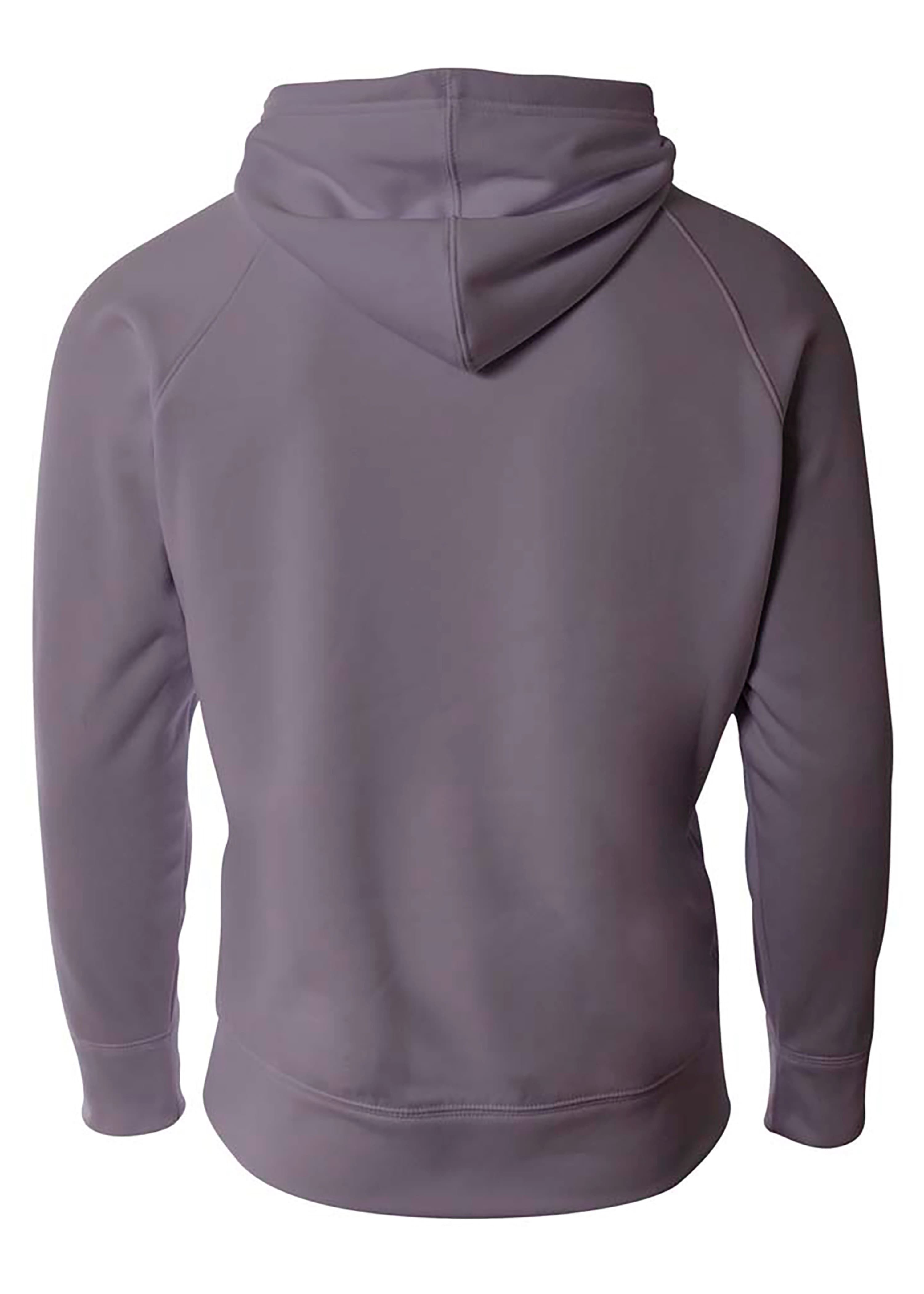 A4 Tech Fleece Hoodie - GRAPHITE - back