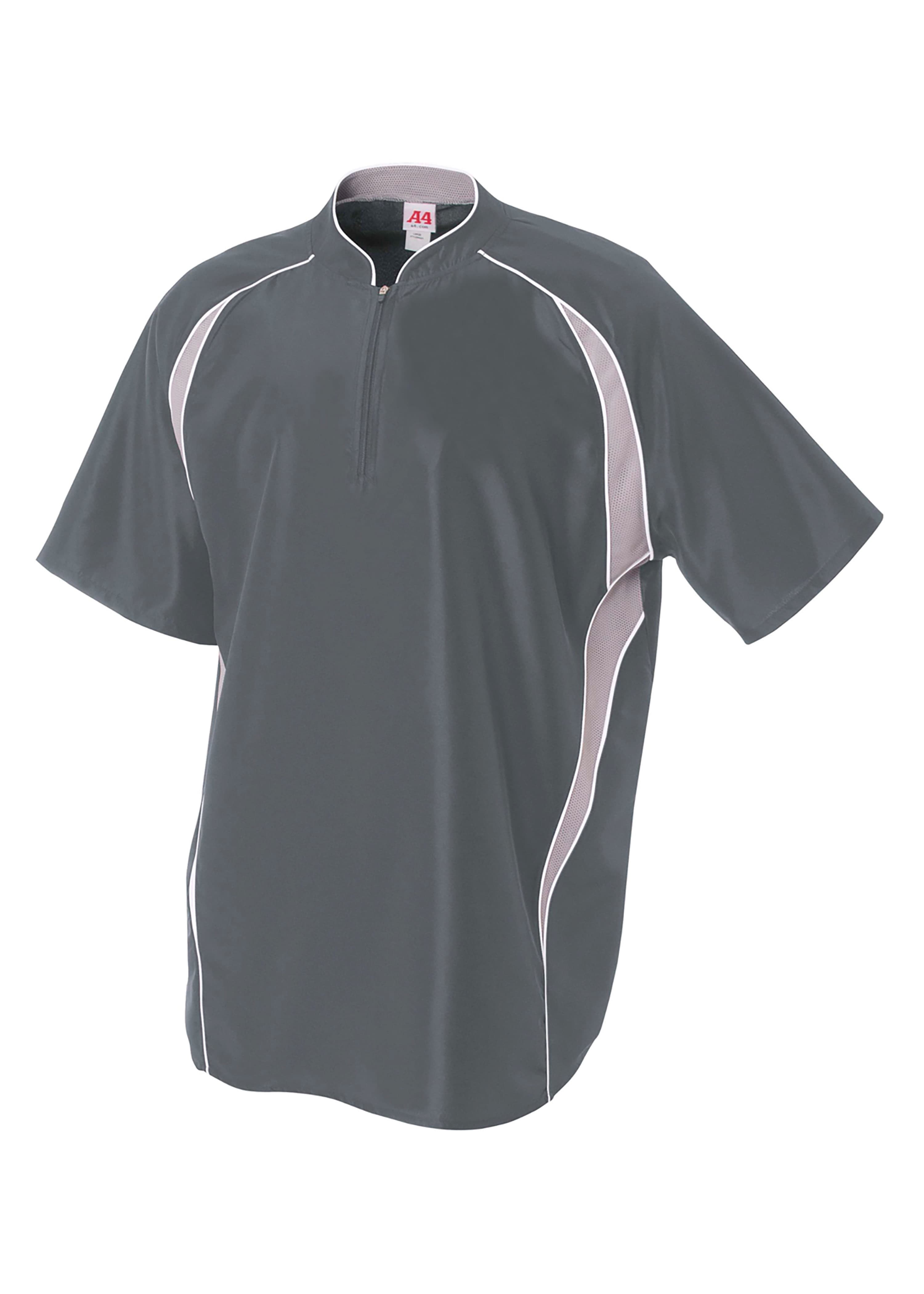 A4 Batting Jacket - GRAPHITE - front