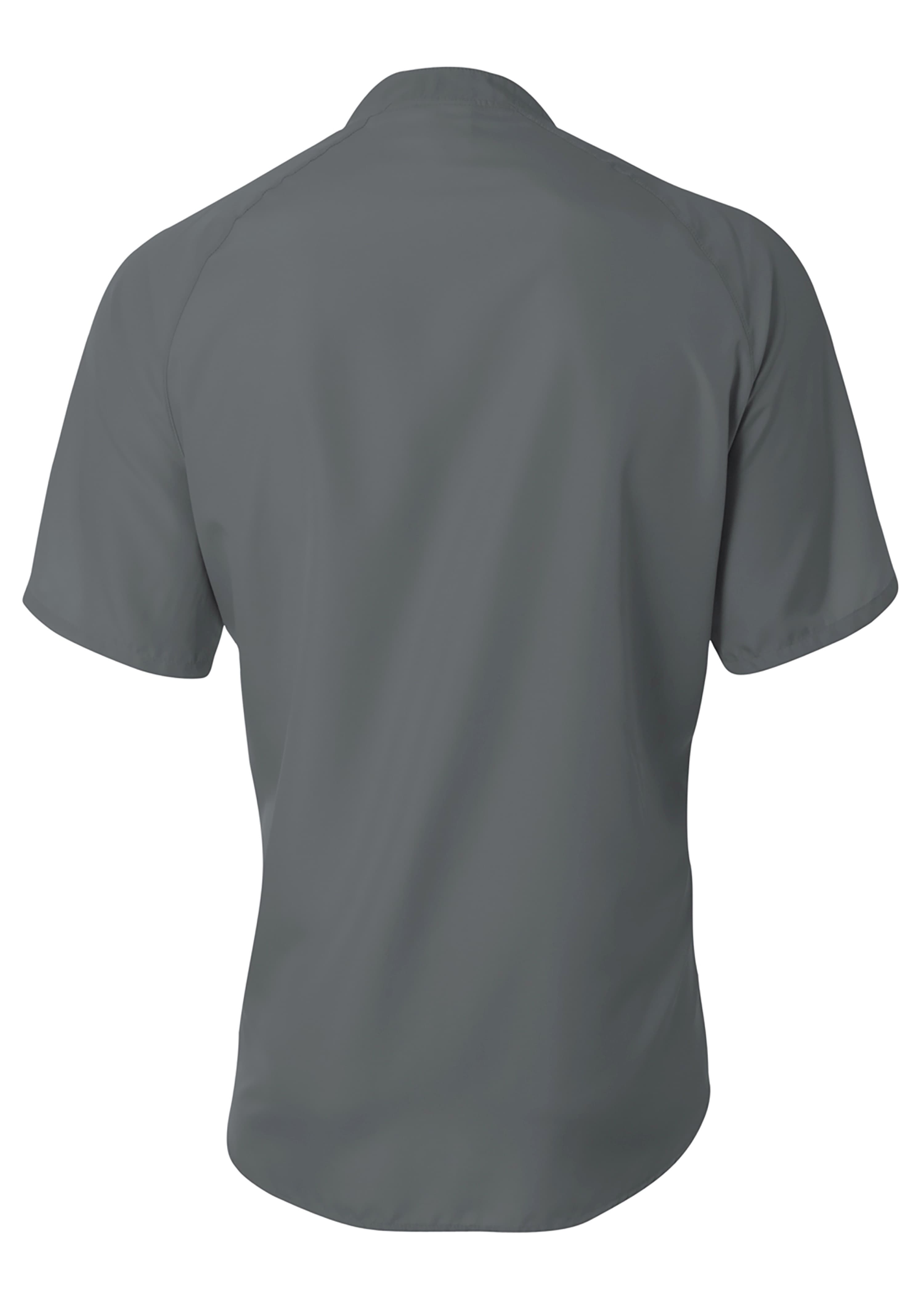 A4 Batting Jacket - GRAPHITE - back