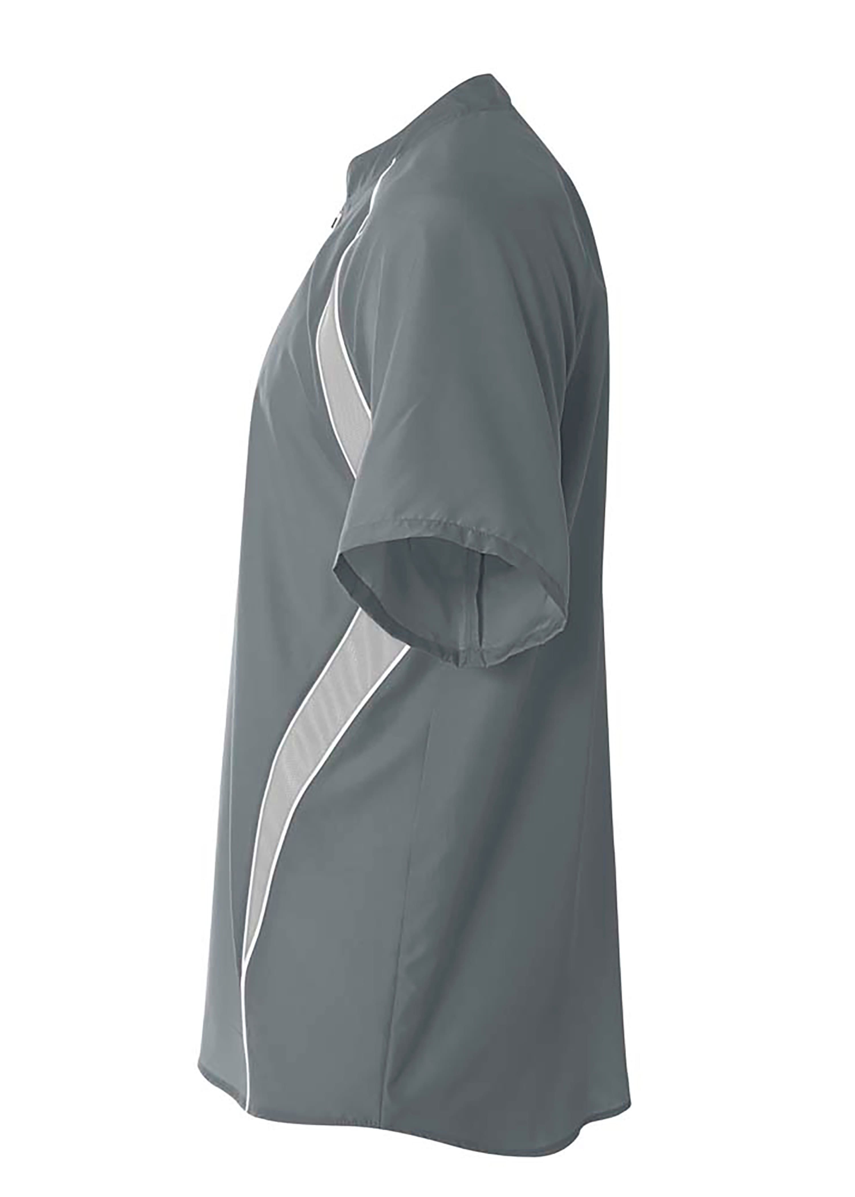 A4 Batting Jacket - GRAPHITE - side