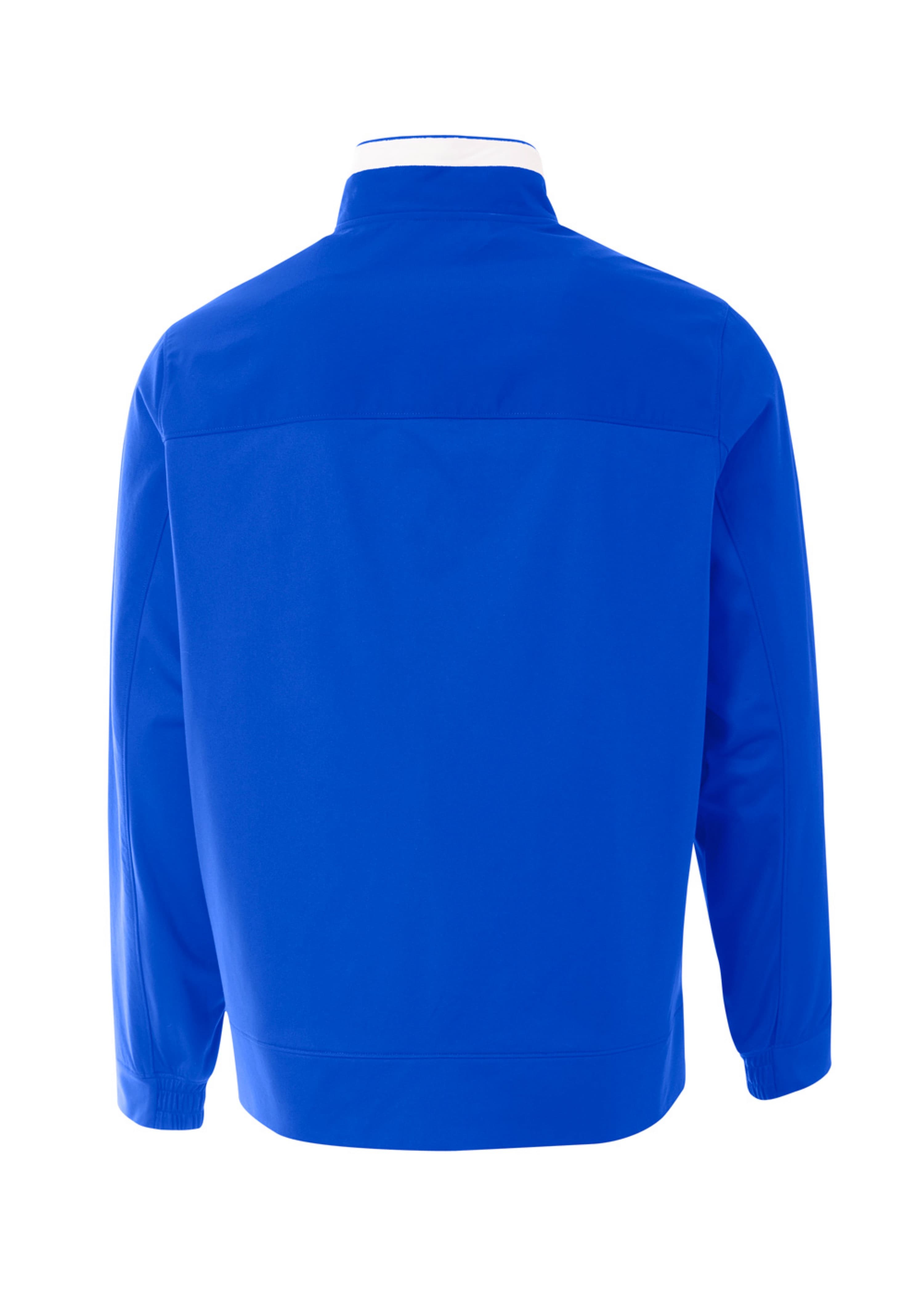 A4 Youth League Full Zip Warm Up Jacket - ROYAL/WHITE - back