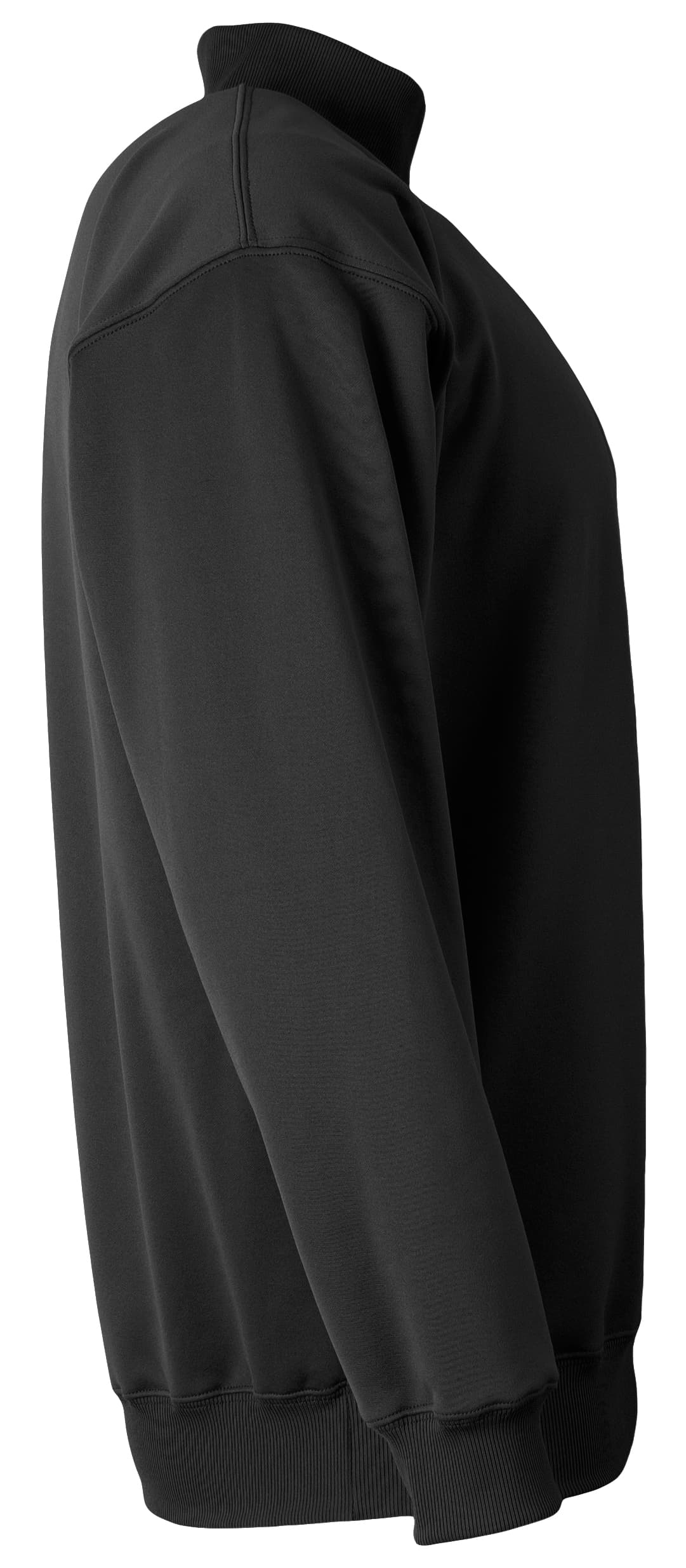 A4 Youth Sprint Fleece Quarter Zip - BLACK - side