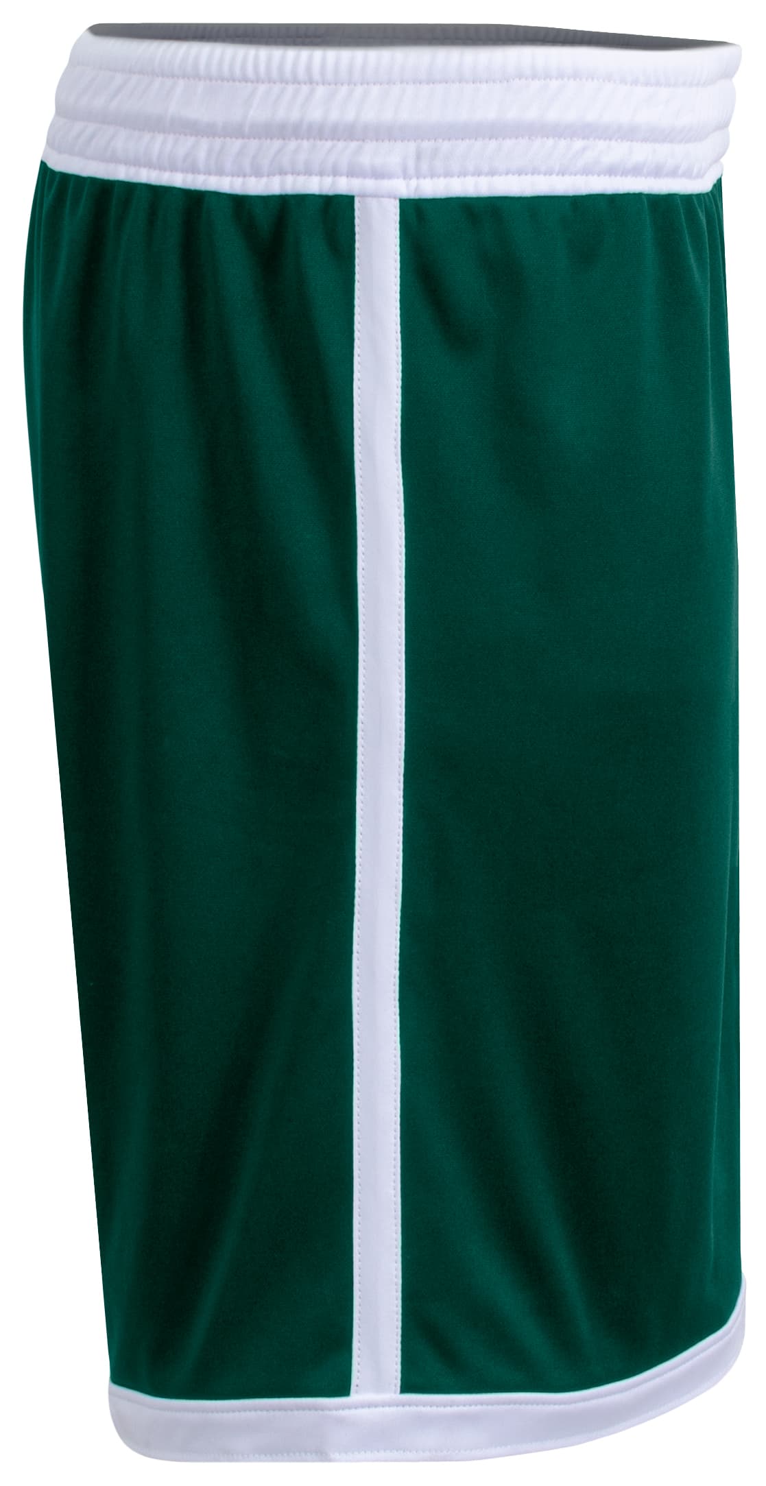 A4 Youth Sprint Basketball Shorts - FOREST/WHITE - side