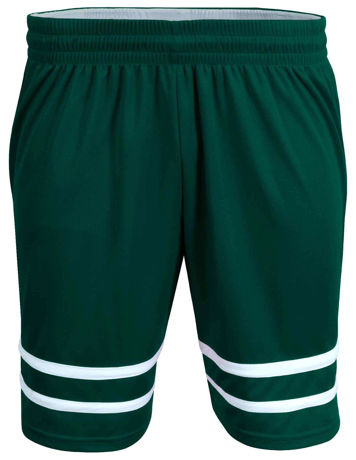 A4 Youth MVP Reversible Basketball Shorts - FOREST/WHITE - front