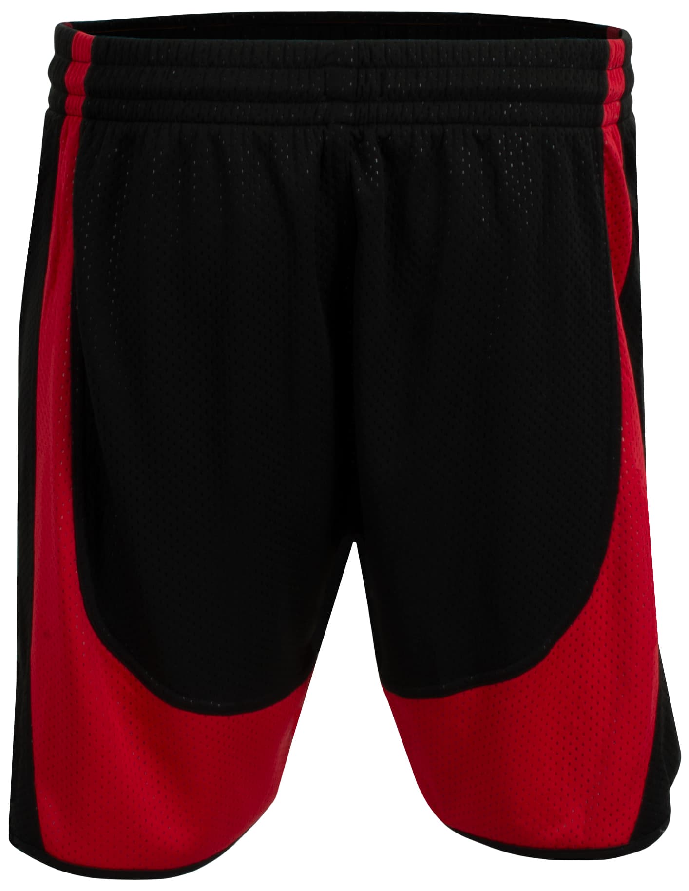 A4 Youth Wave Single-Ply Reversible Shorts - BLACK/RED - back