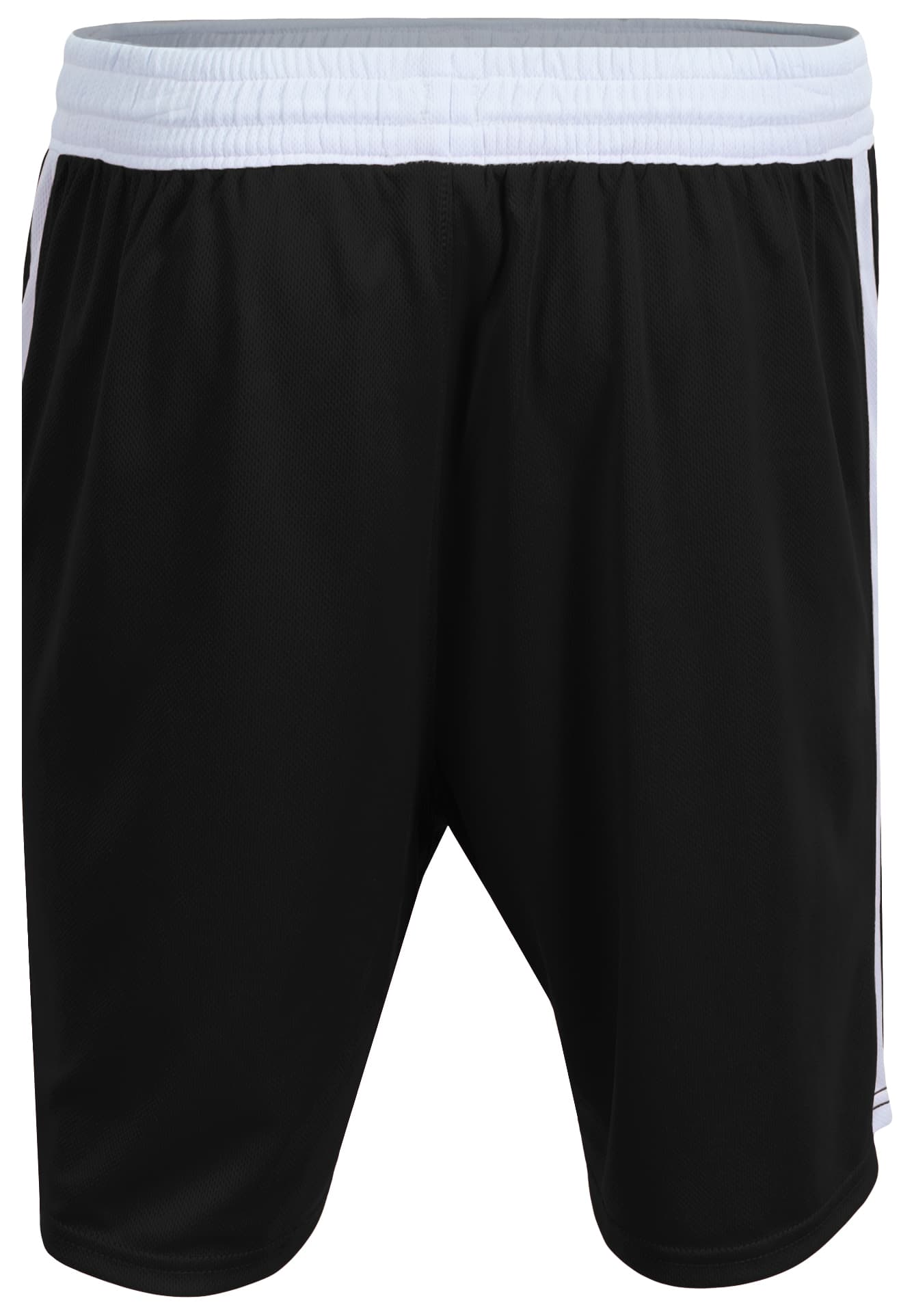A4 Youth Defender Basketball Shorts - BLACK/WHITE - back