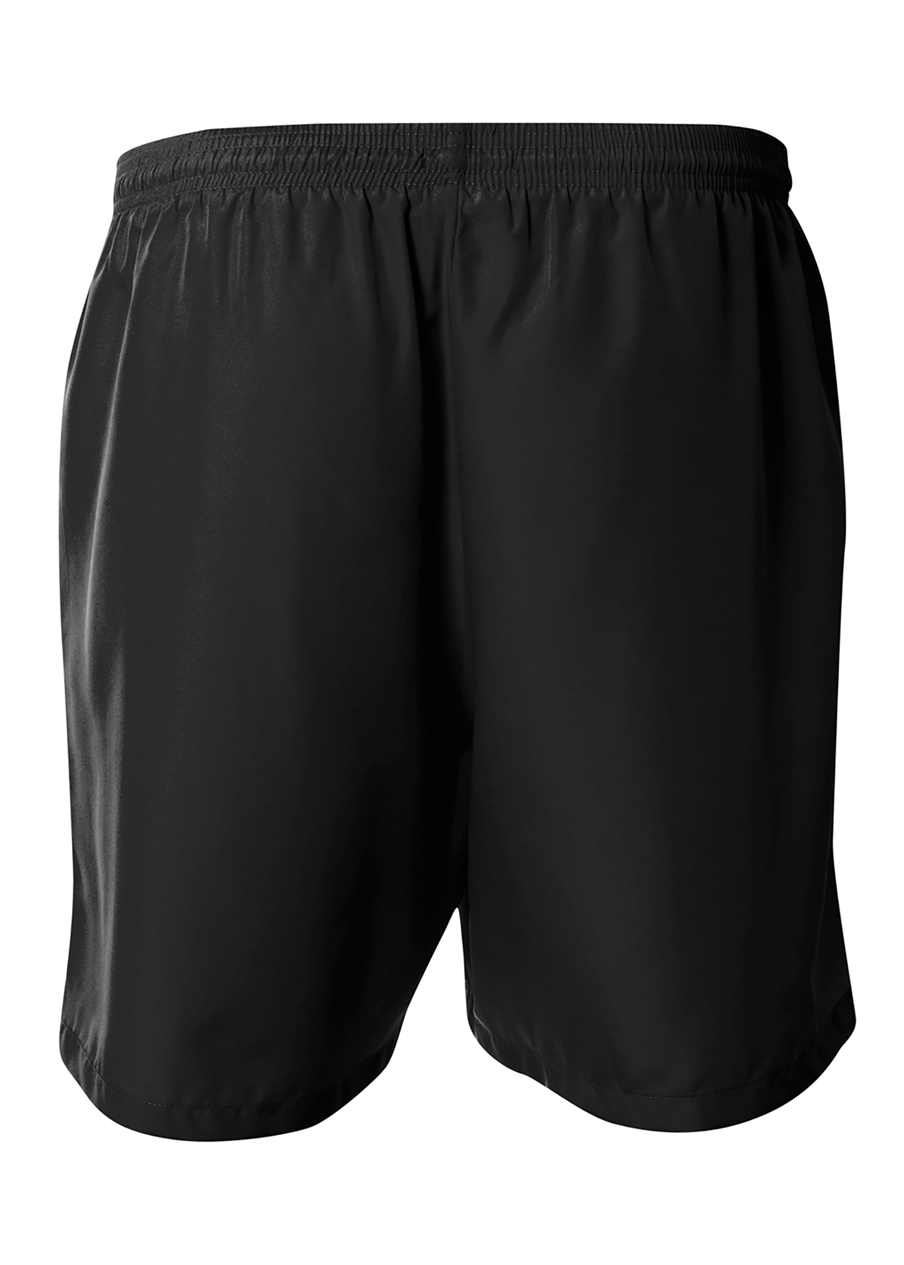 A4 Woven Soccer Short - BLACK - back