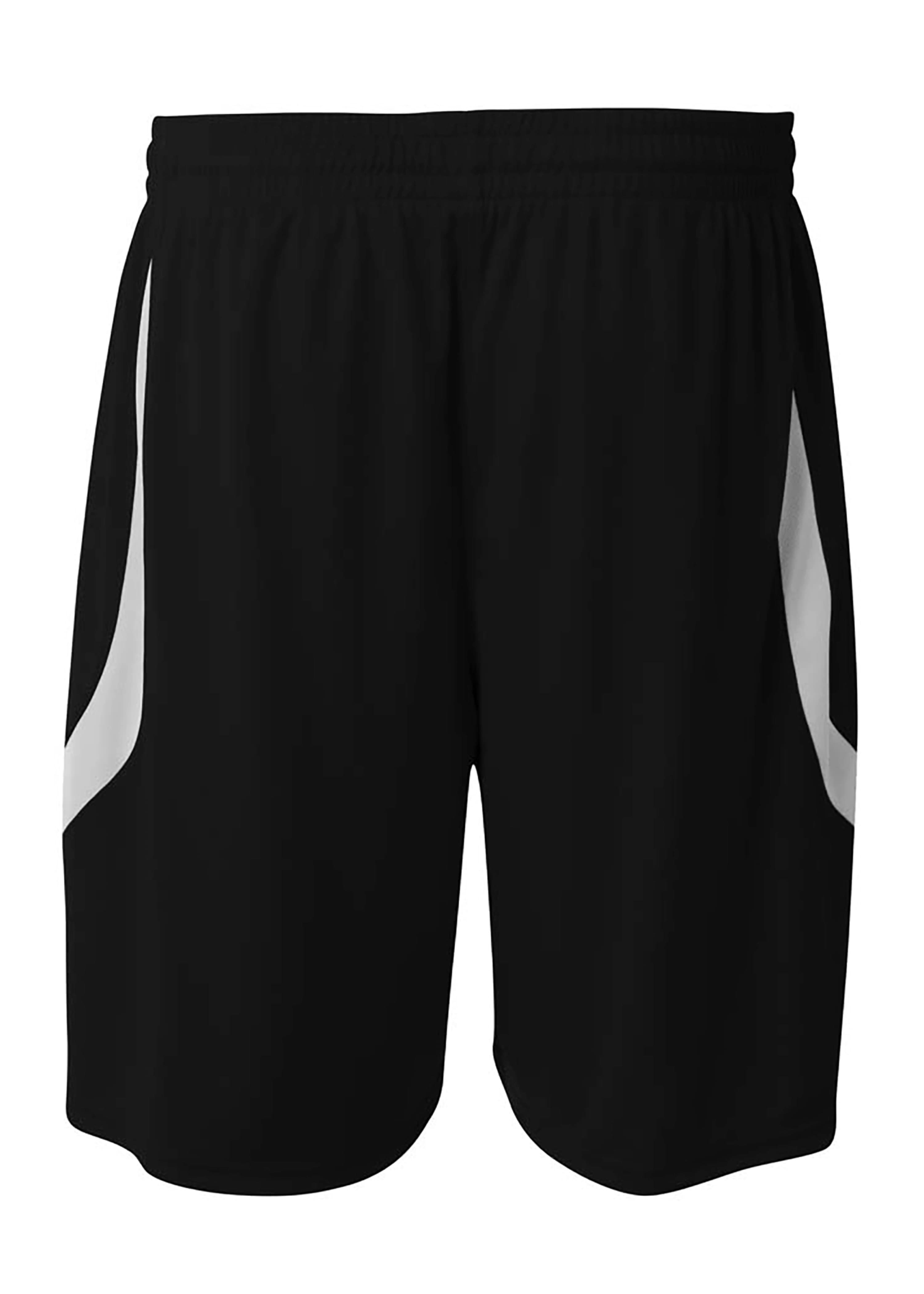 A4 Double Double Short - BLACK/WHITE - back