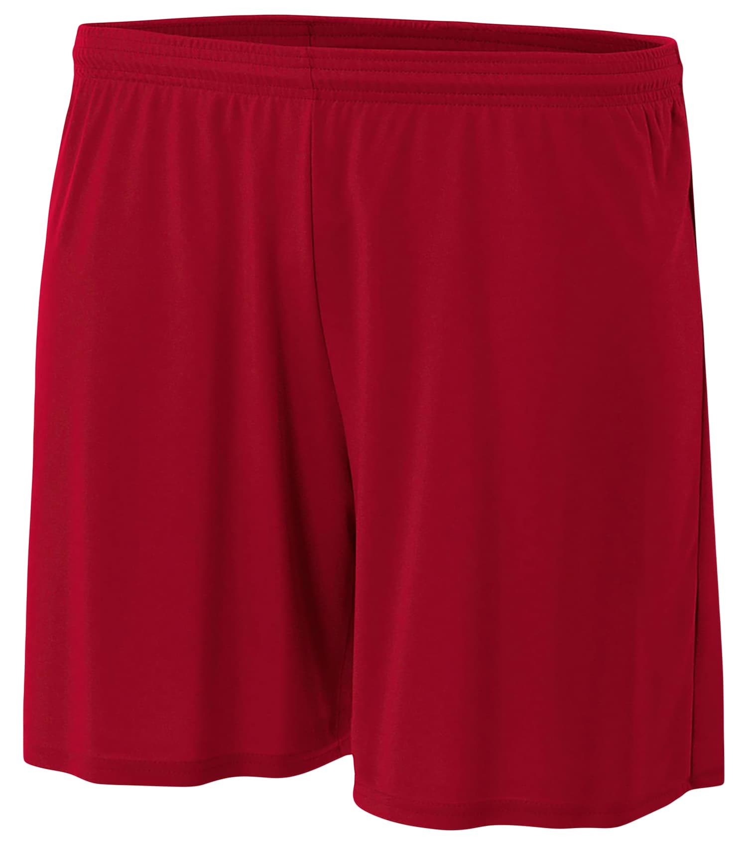 A4 4" Youth Cooling performance Shorts - CARDINAL - front