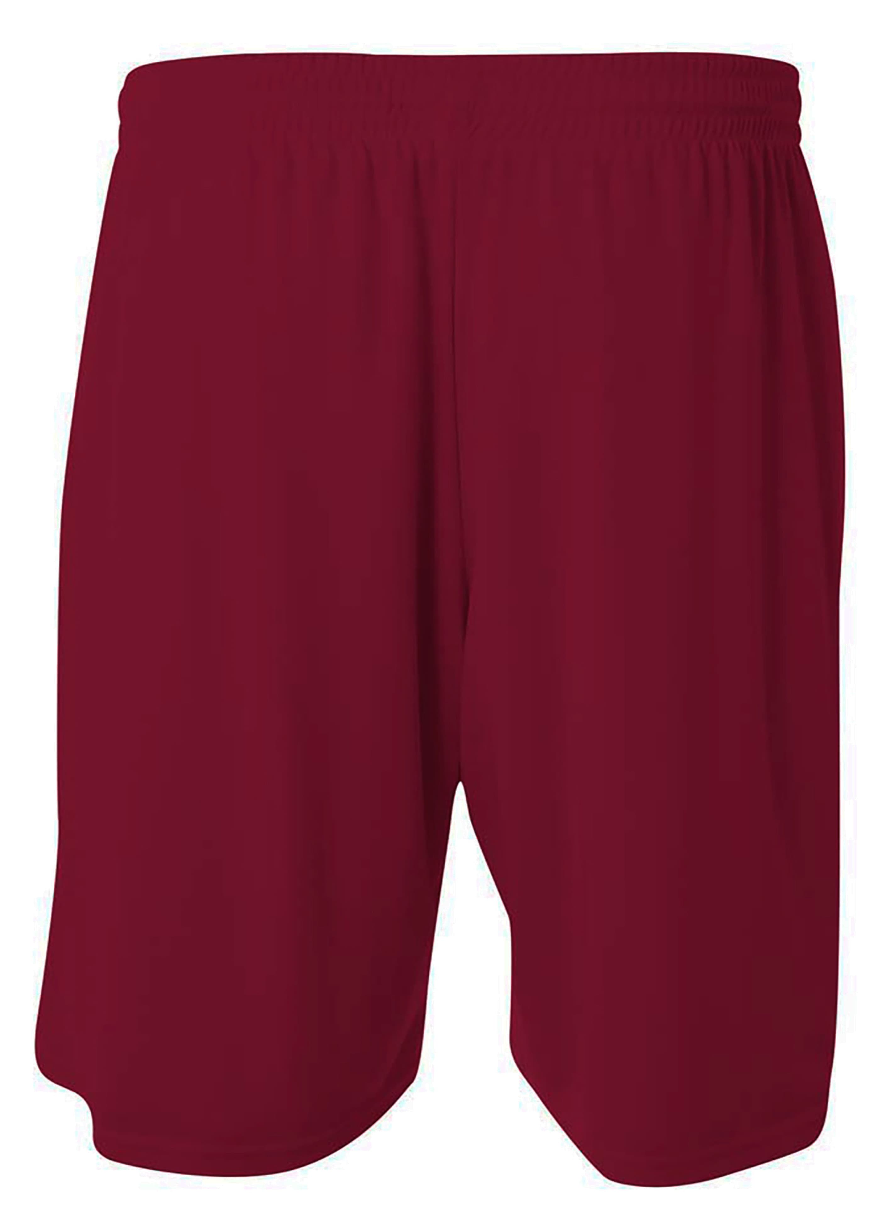 A4 6"  Youth Reversible Moisture Management - CARDINAL/WHITE - back