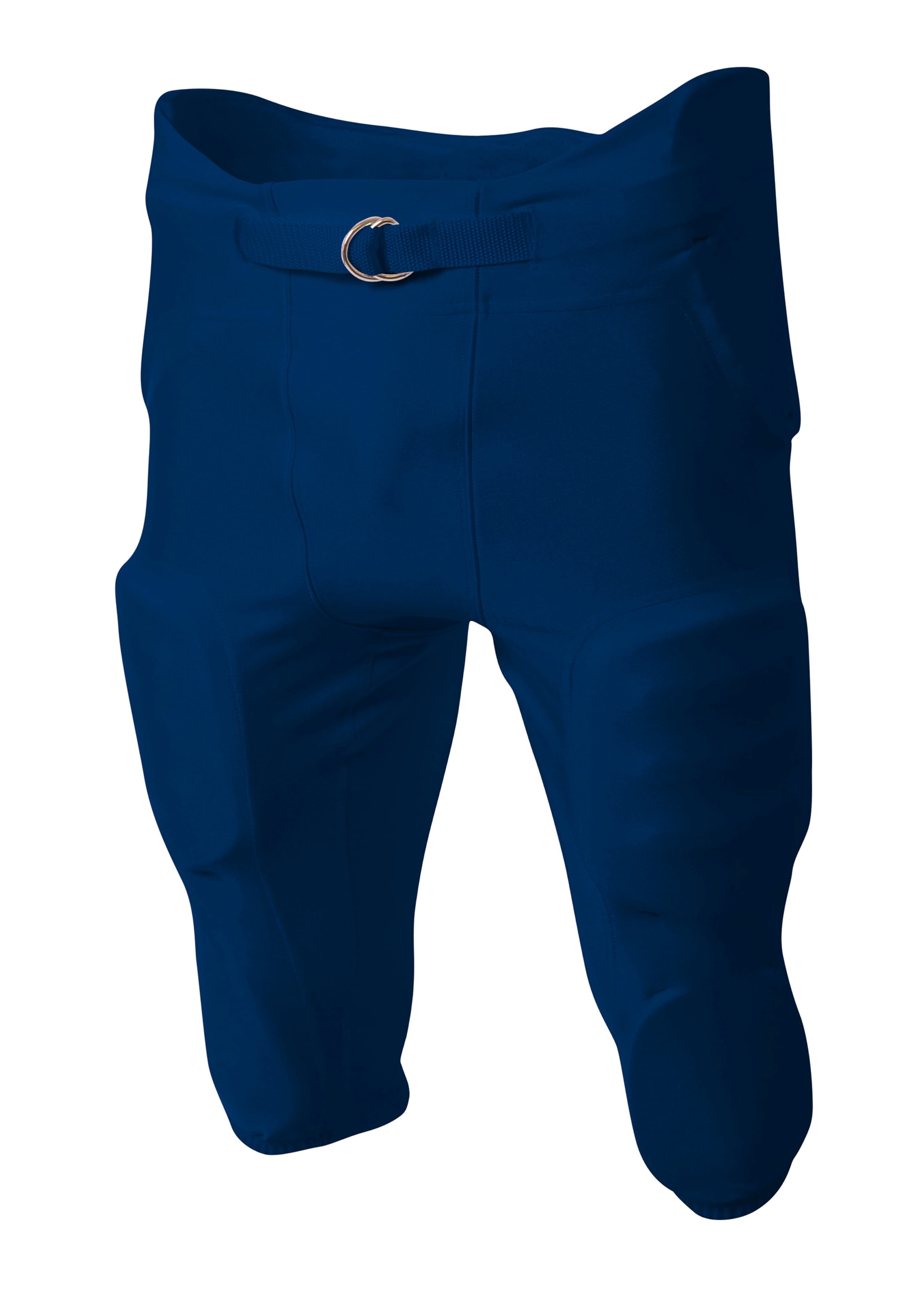 A4 Integrated Zone Football Pant - NAVY - front