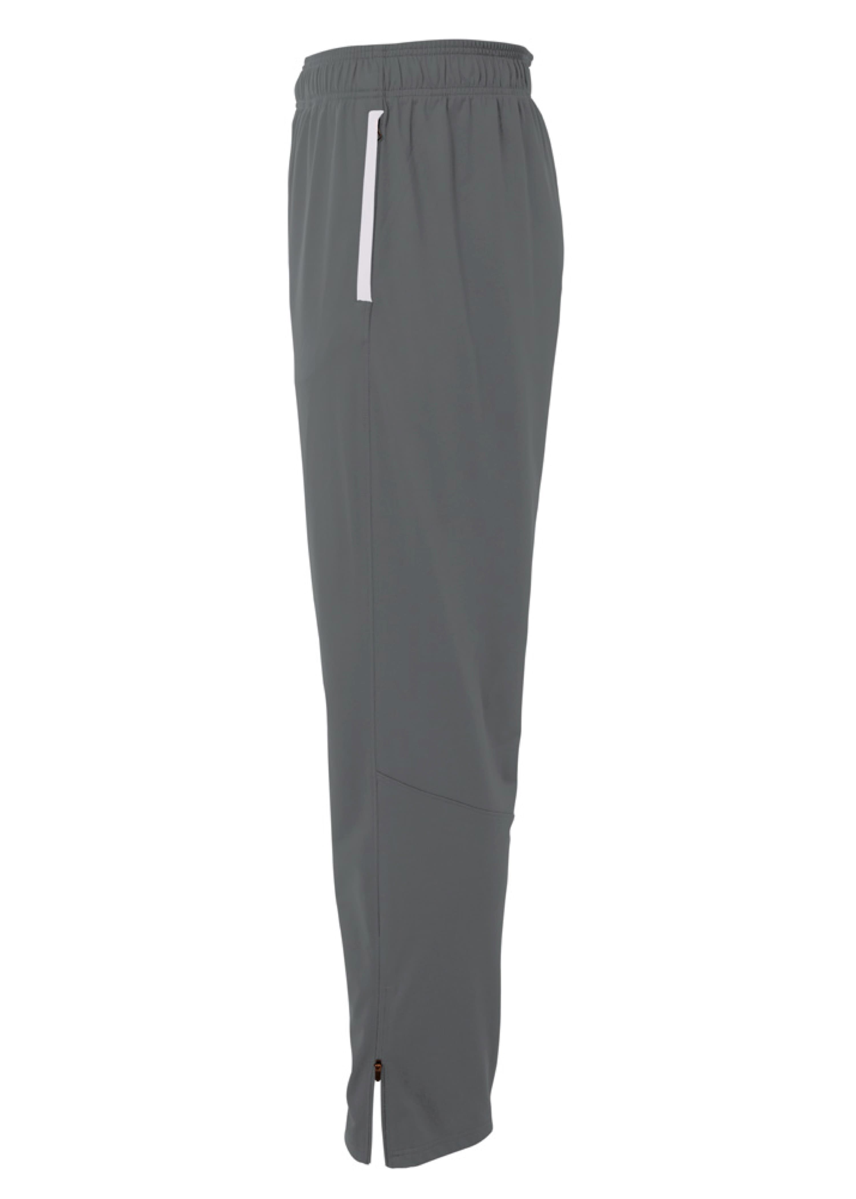 A4 Youth League Warm Up Pant - GRAPHITE/WHITE - side