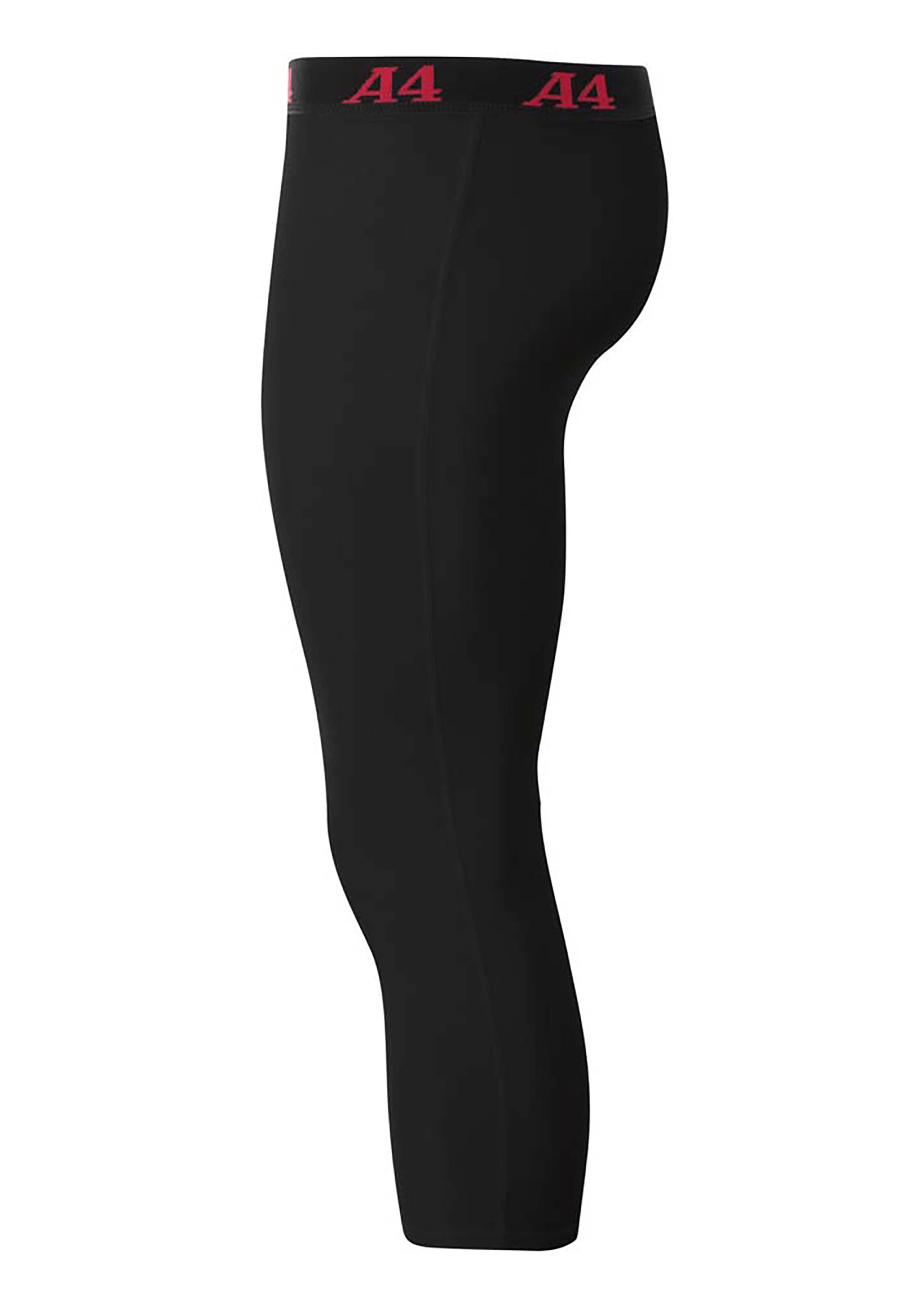 A4 Compression Tight - BLACK - side