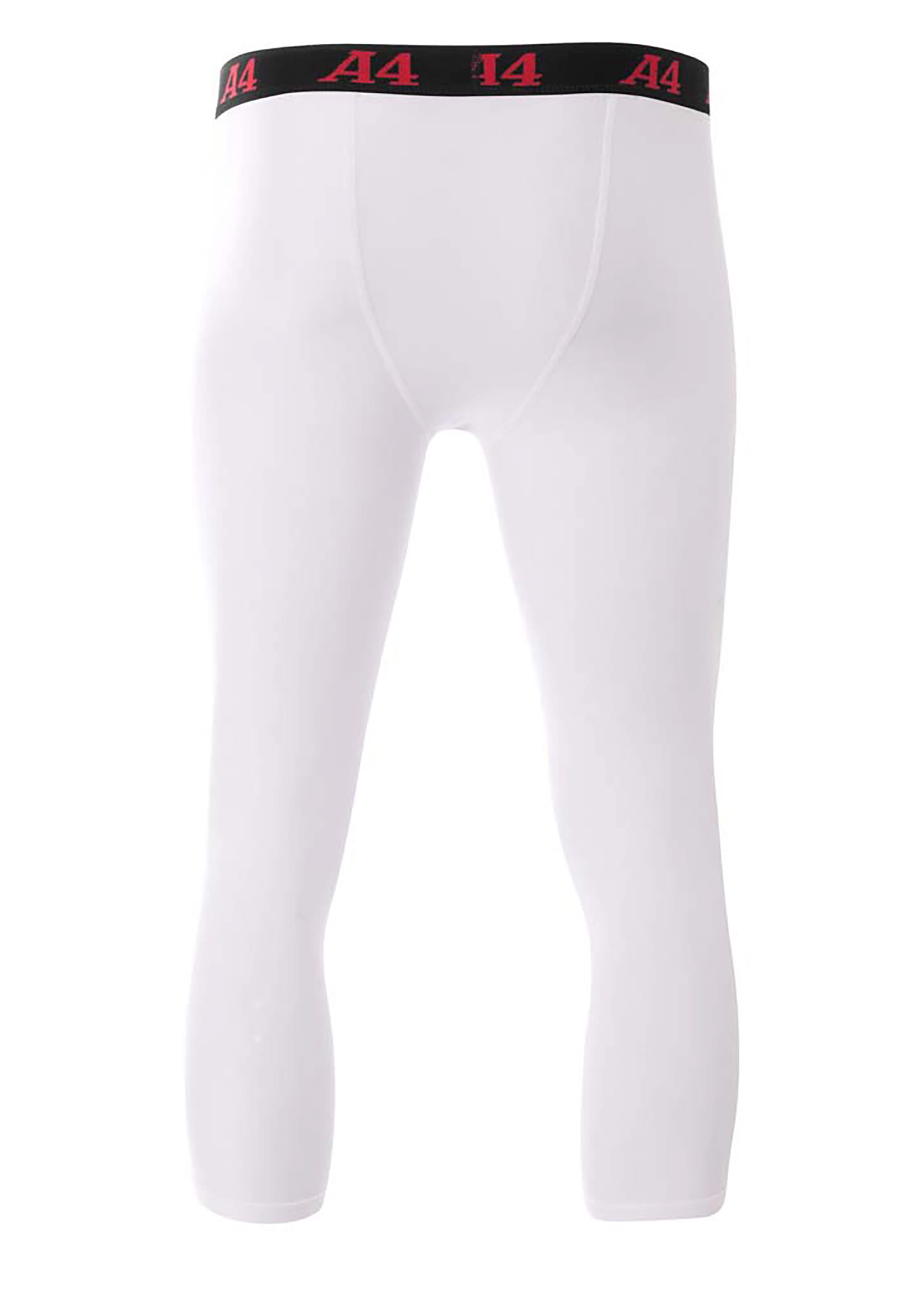 A4 Compression Tight - WHITE - back