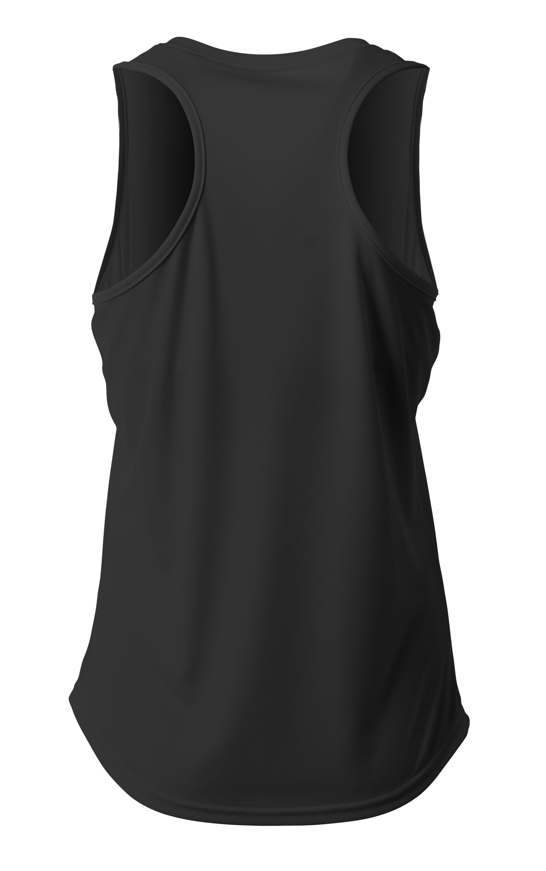 A4 Athletic Racerback Tank - BLACK - back