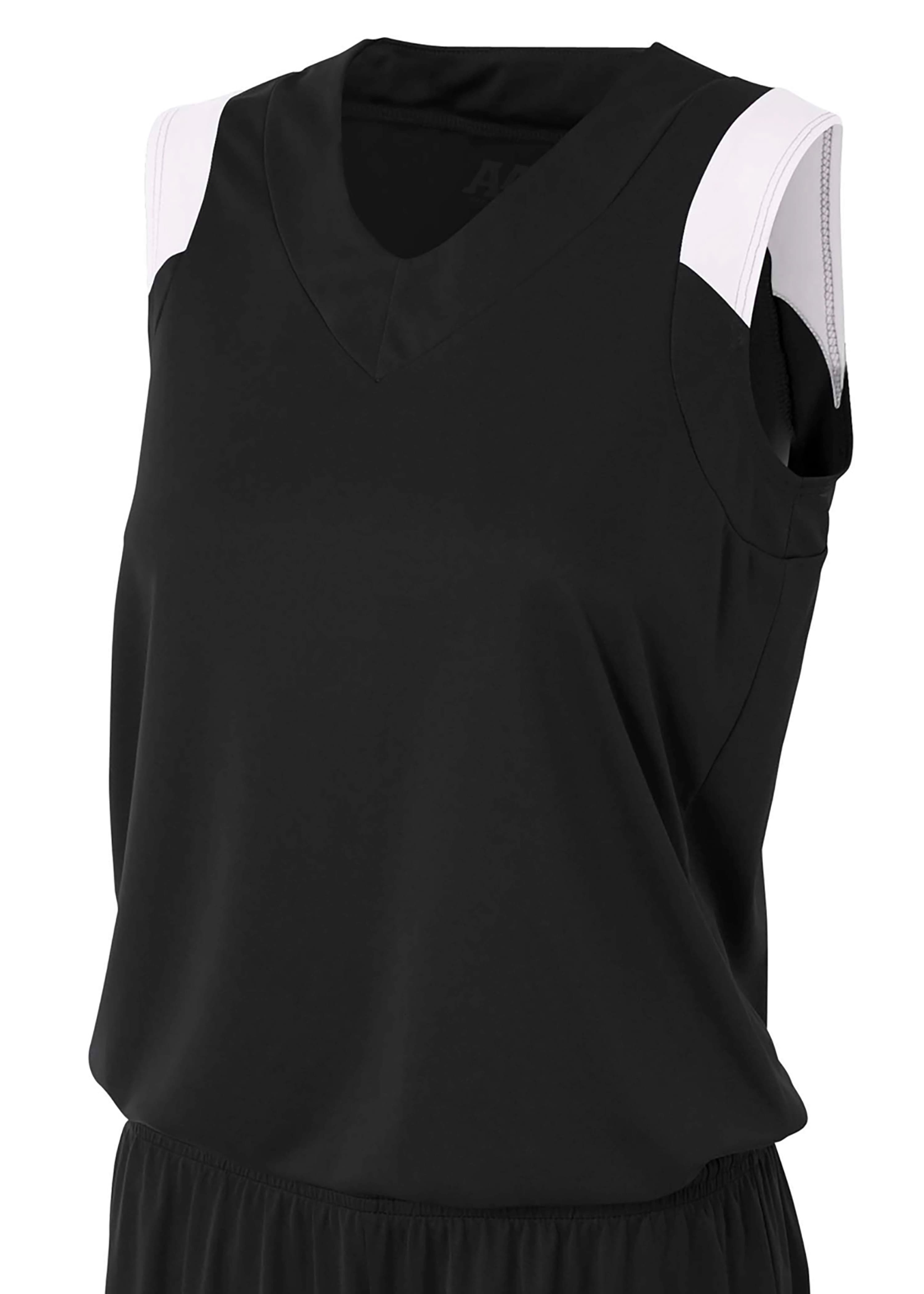 A4 Moisture Management V-Neck Muscle