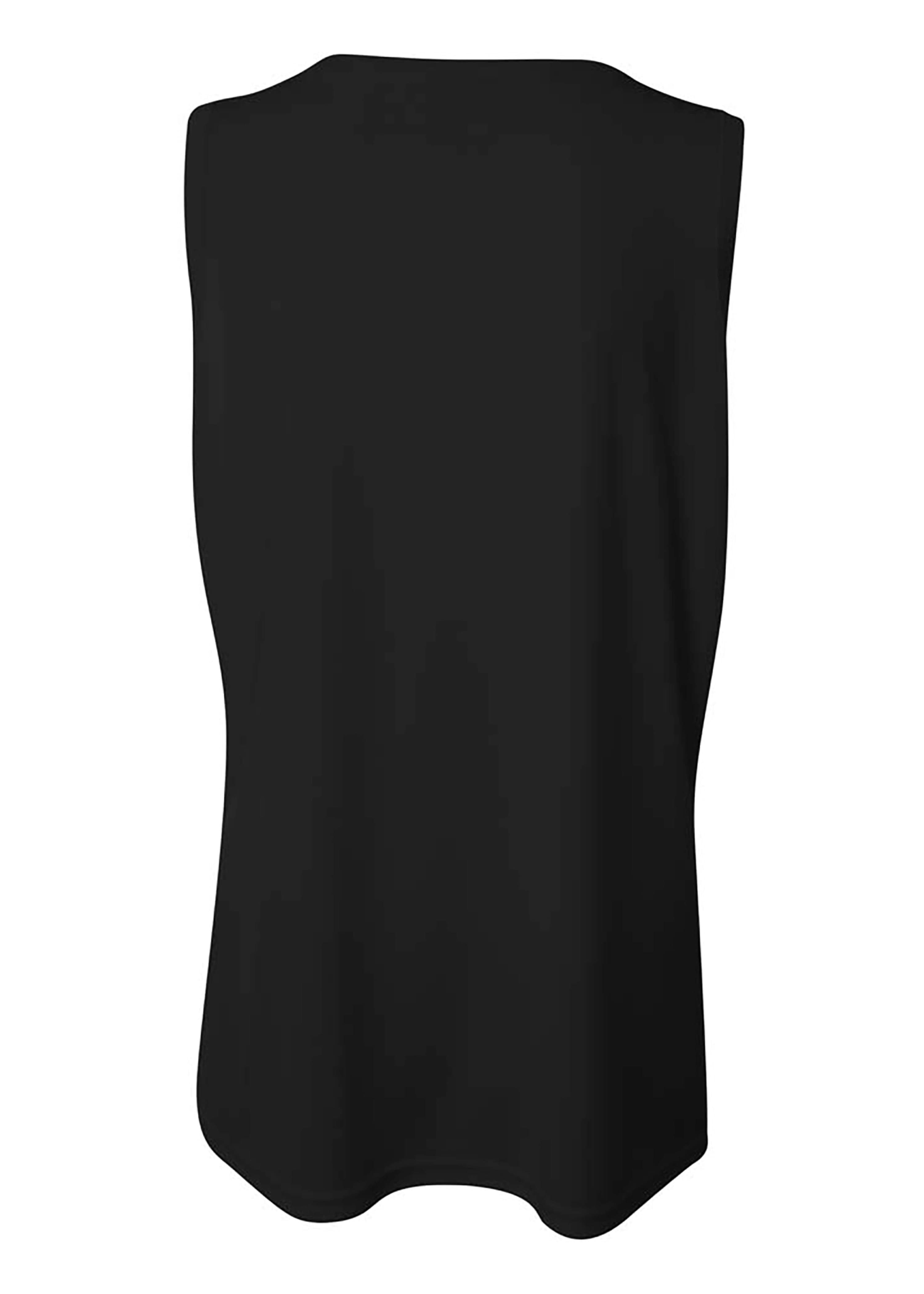 A4 Athletic Tank - BLACK - back