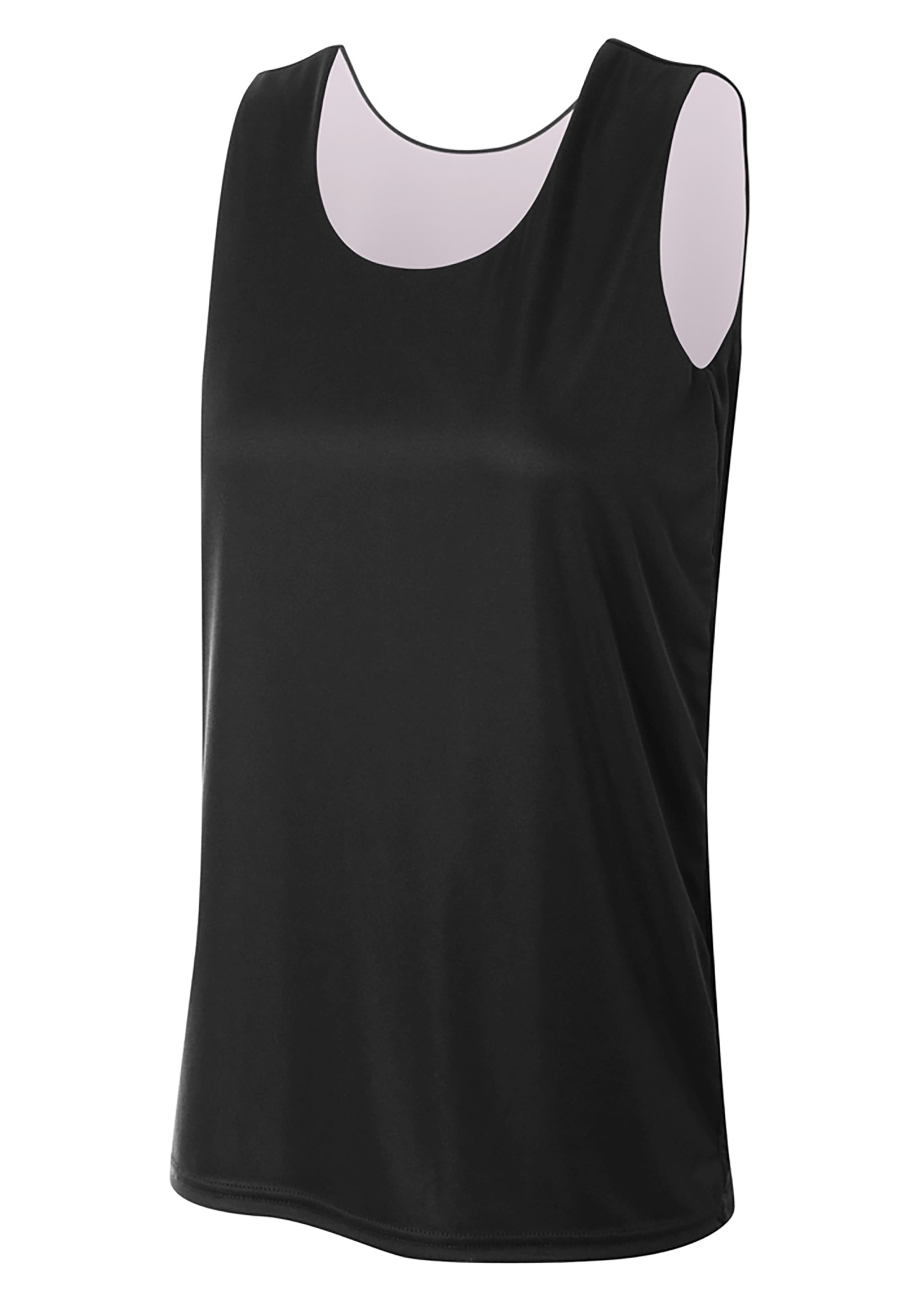 A4 Reversible Jump Jersey - BLACK/WHITE - front