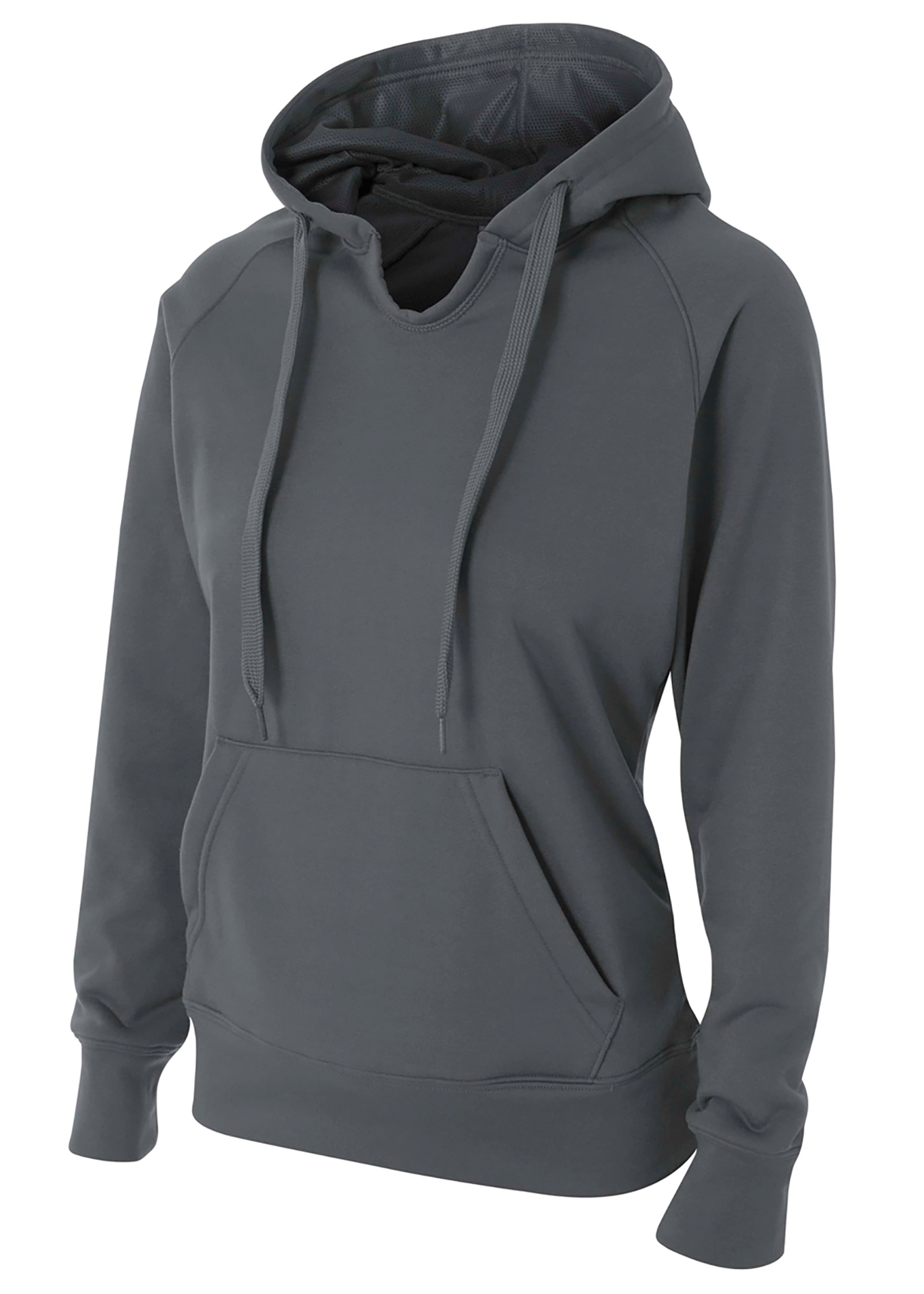 A4 Tech Fleece Hoodie - GRAPHITE - front