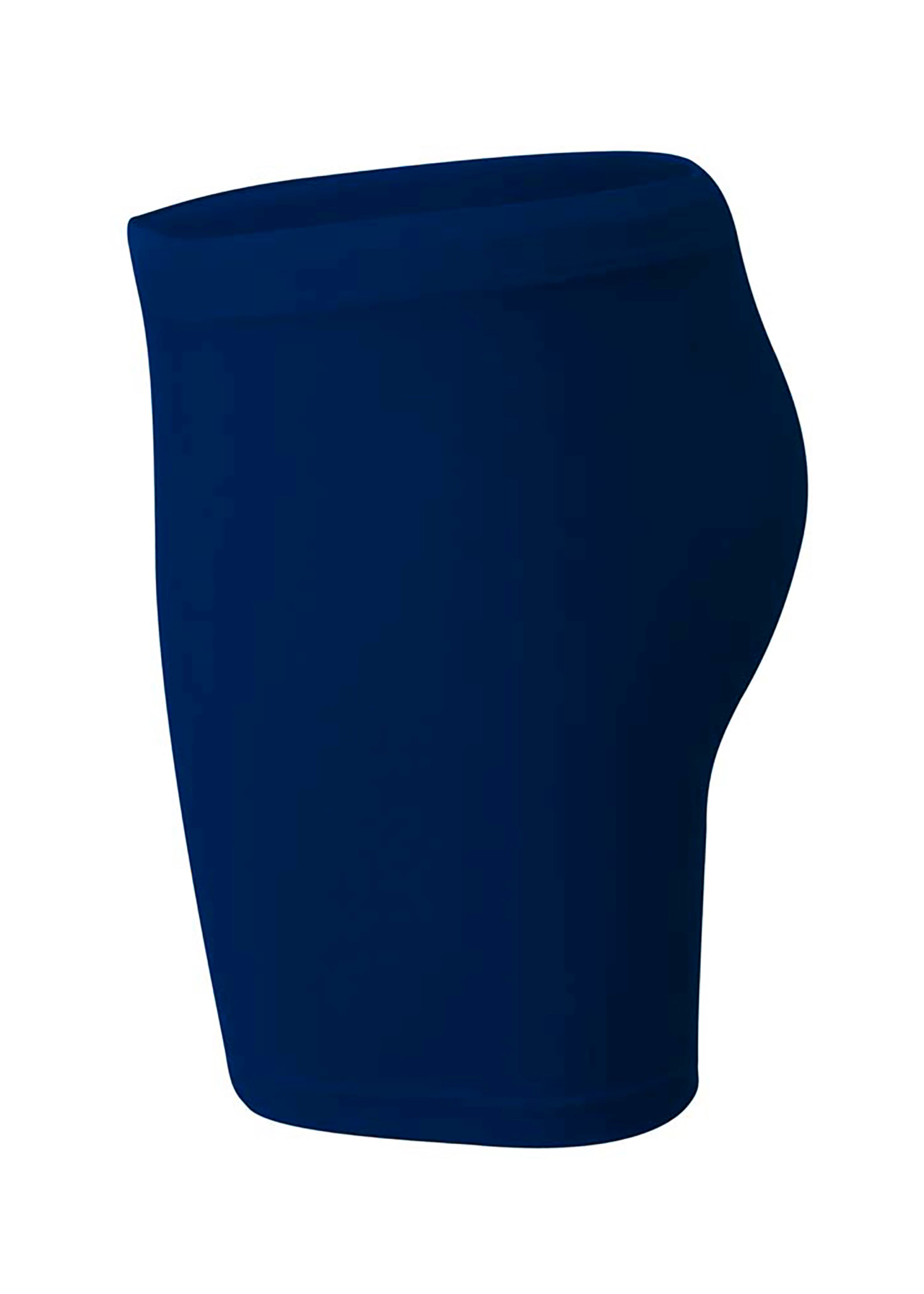 A4 4" Compression Short - NAVY - side