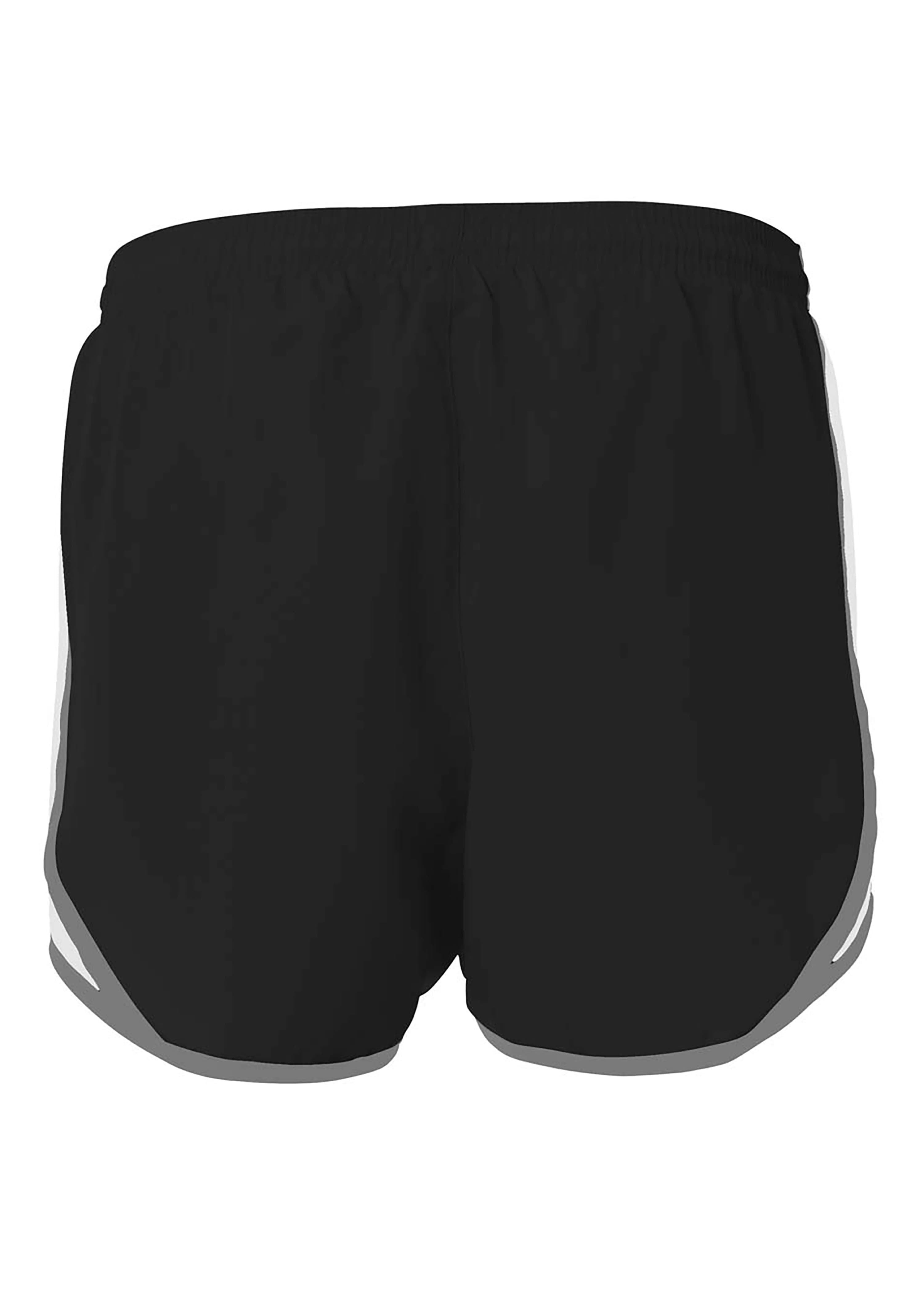 A4 3" Speed Short - BLACK/WHITE - back