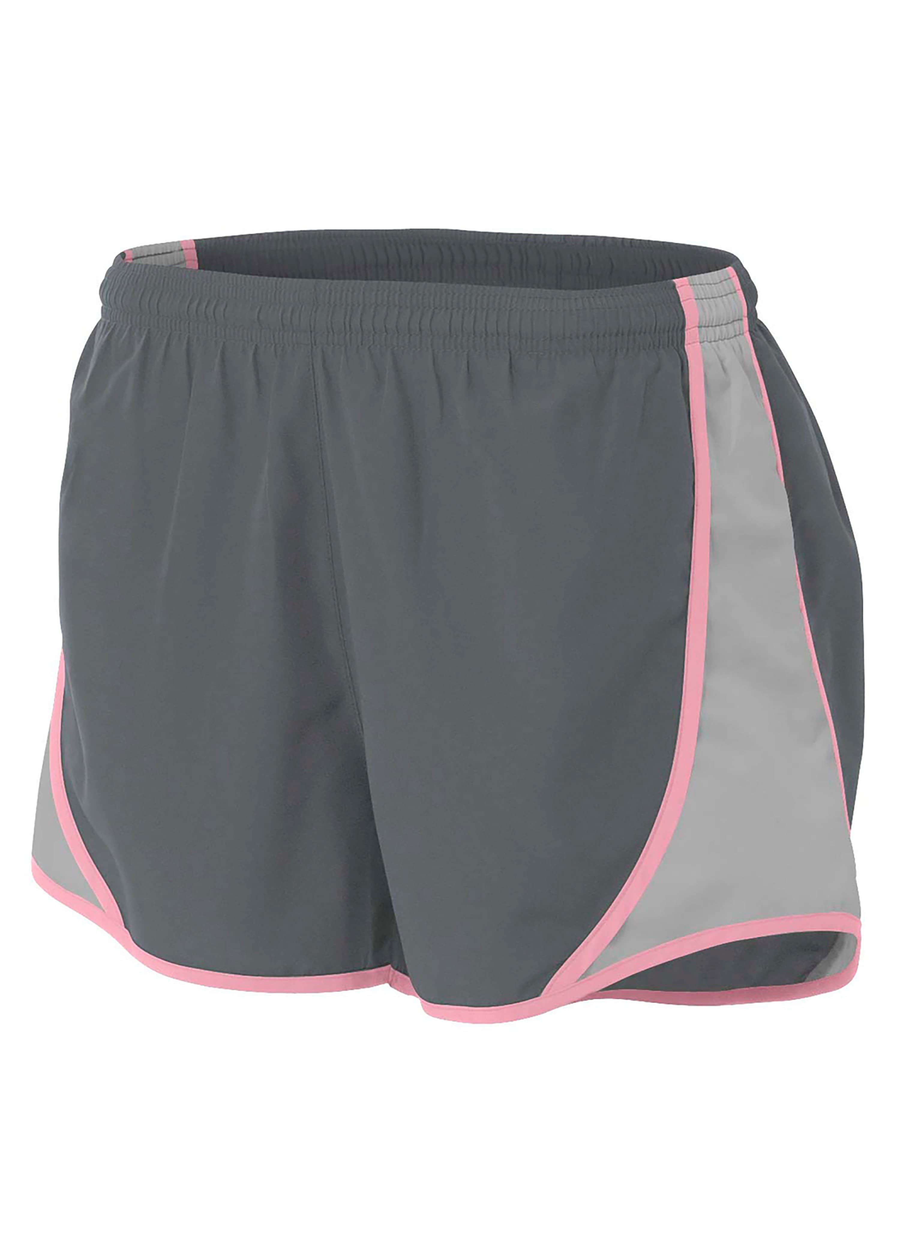 A4 3" Speed Short - GRAPHITE/PINK - front