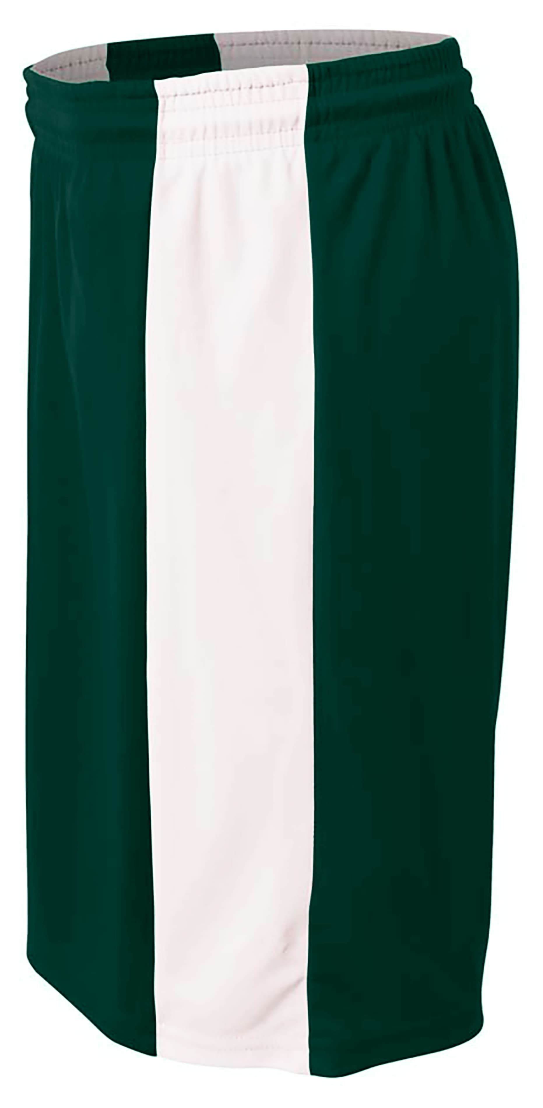 A4 6" Women's Reversible Moisture Managemen - FOREST/WHITE - side